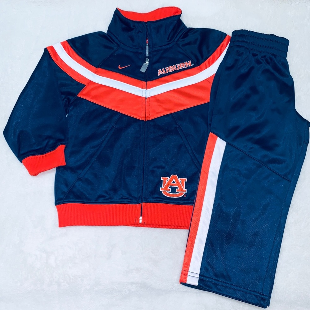 2T Boys Auburn Nike Track Suit